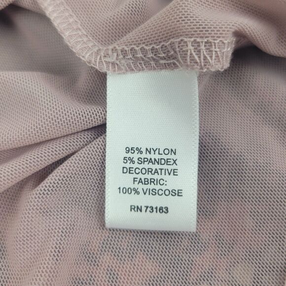 Spense Boho Tank Top Blouse Large Mixed Border Pattern Halter Braided Neck Lined - Picture 6 of 9